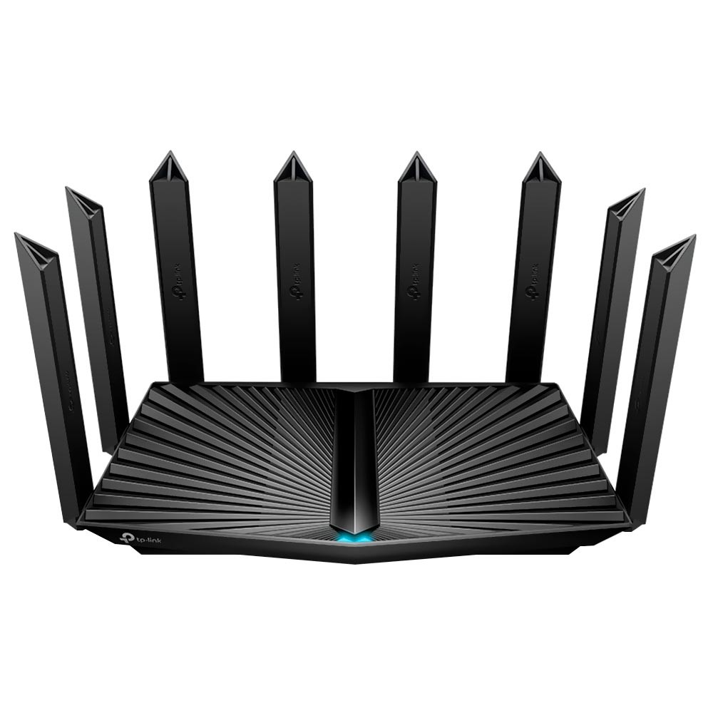 Roteador Wi-Fi 6 TP-Link AX6000 Dual Band 6000Mbps 8 Antenas Preto