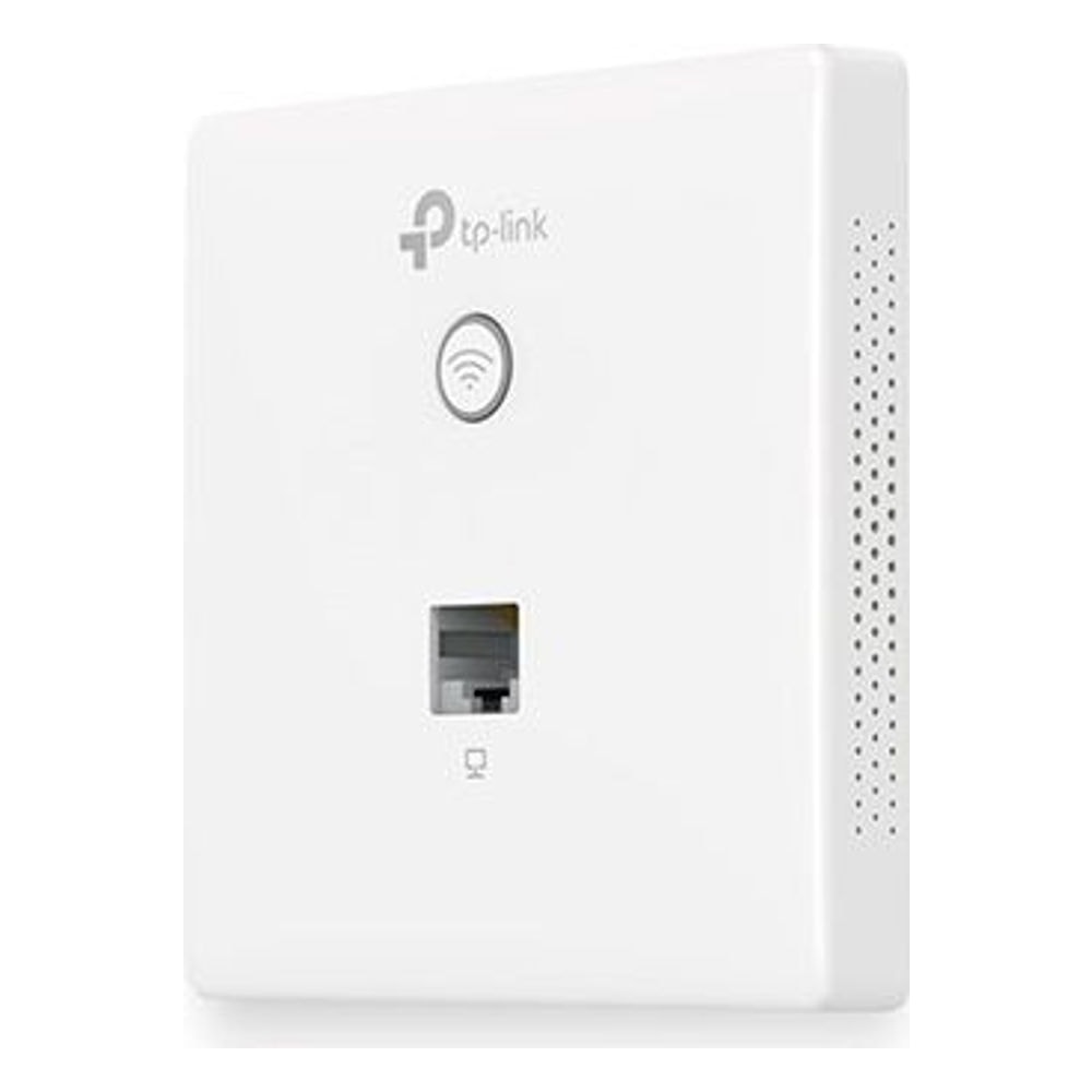 Ponto de Acesso Wi-Fi TP-Link EAP115-WALL 2.4GHz 300Mbps Montagem em Parede PoE+ Ideal para Ambientes Comerciais