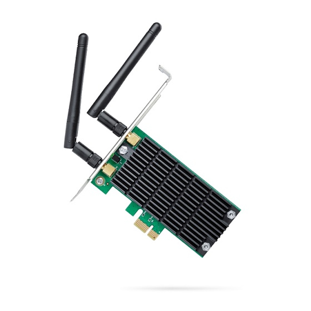 Adaptador Wi-Fi TP-Link Archer T4E AC1200 Dual Band PCIe Preto