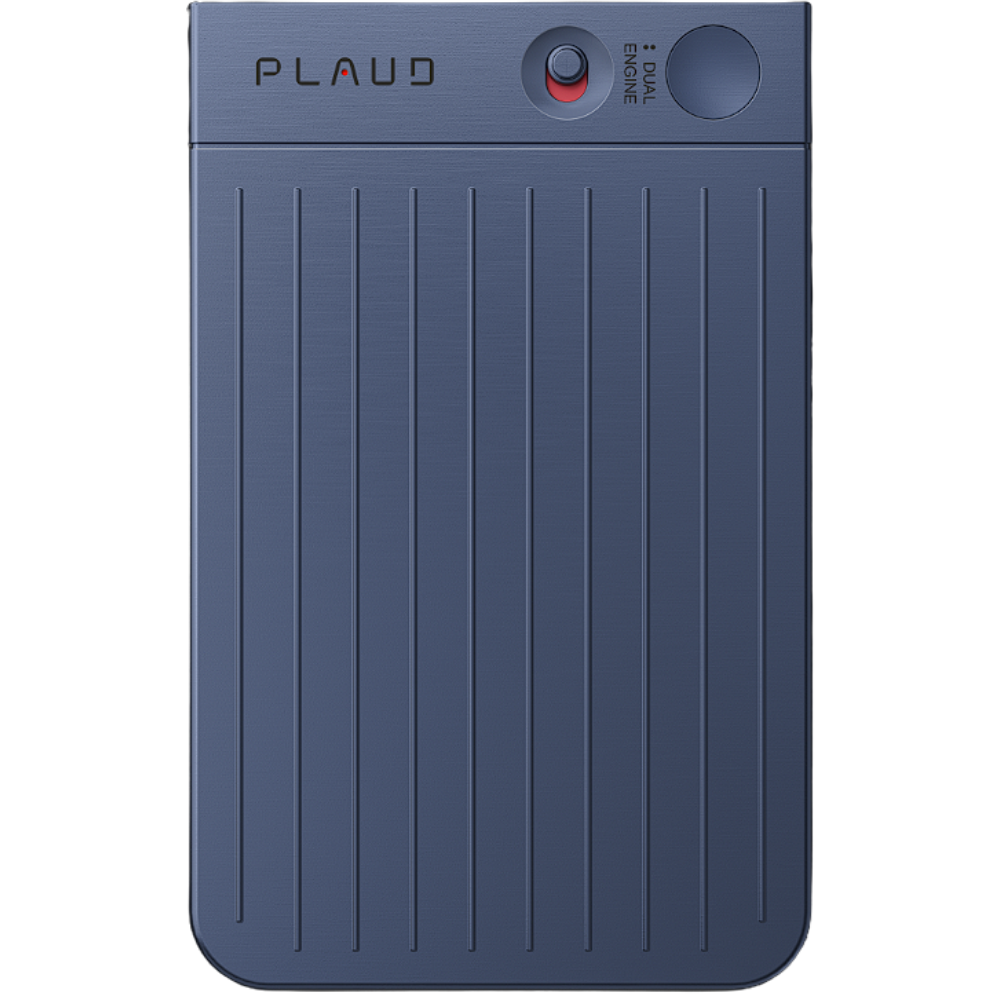 Gravador de Voz Plaud Note 64 GB com Chatgpt - Azul