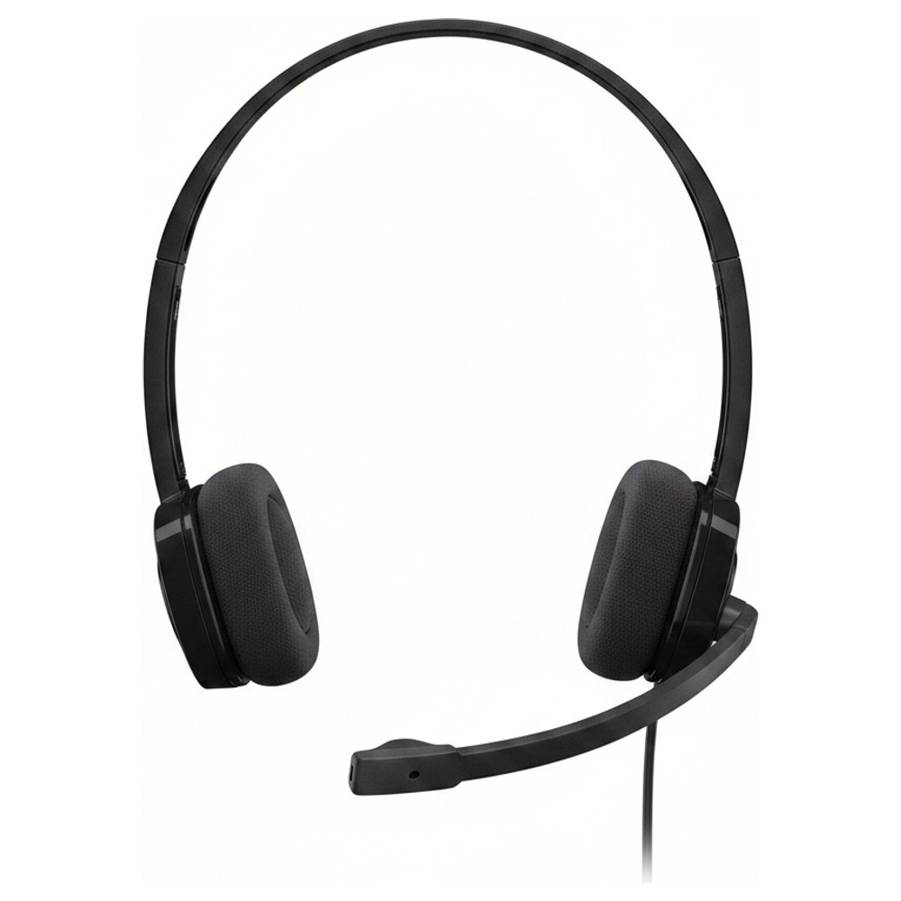 Headset Com Fio Logitech H151 Áudio Cristalino e Microfone Anti Ruído